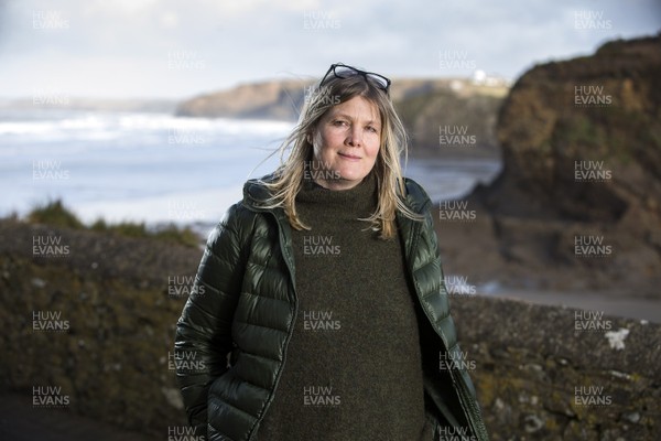 170118 - Picture shows author Alison White in Little Haven, Pembrokeshire Alison's new book Letter to Louis about brining up her son with disabilities