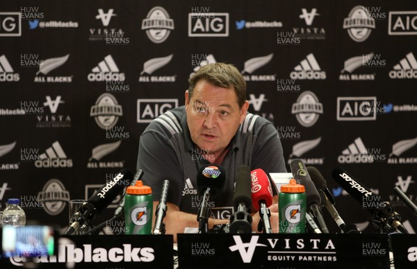 231117 - All Blacks Press Conference - Head Coach Steve Hansen talks to the media
