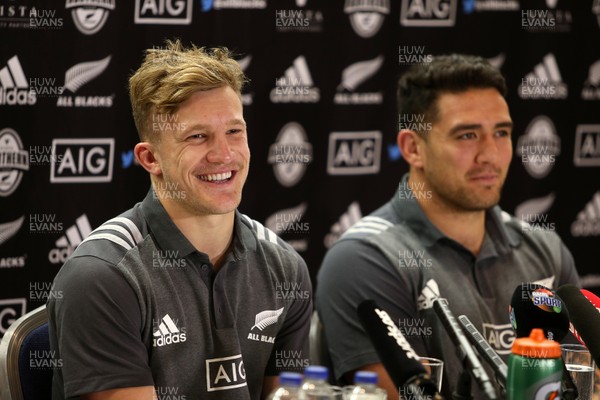 231117 - All Blacks Press Conference - Damian McKenzie and Codie Taylor talk to the media