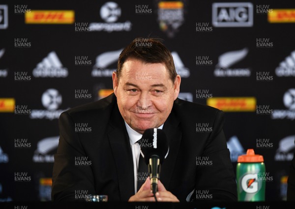 080617 - New Zealand All Blacks Squad Announcement - All Blacks coach Steve Hansen