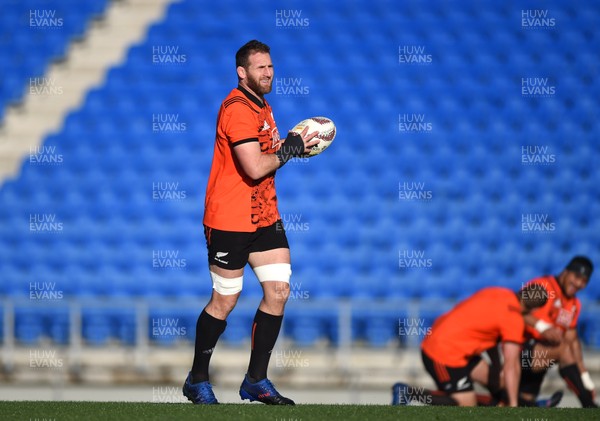 040717 - New Zealand All Blacks Rugby Training - Kieran Read during training