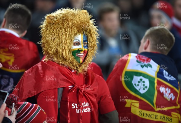 080717 - All Blacks v British & Irish Lions - Third Test - British & Irish Lions fans