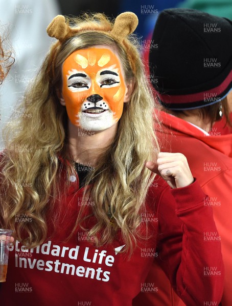 080717 - All Blacks v British & Irish Lions - Third Test - British & Irish Lions fans