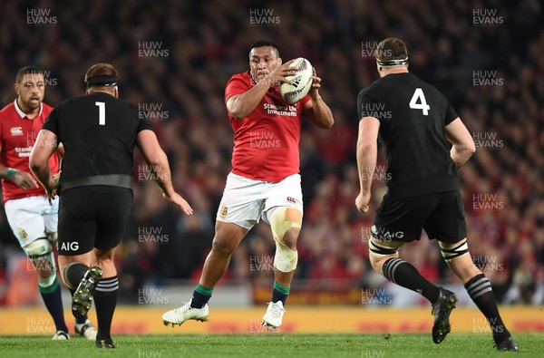 080717 - All Blacks v British & Irish Lions - Third Test - Mako Vunipola of British & Irish Lions