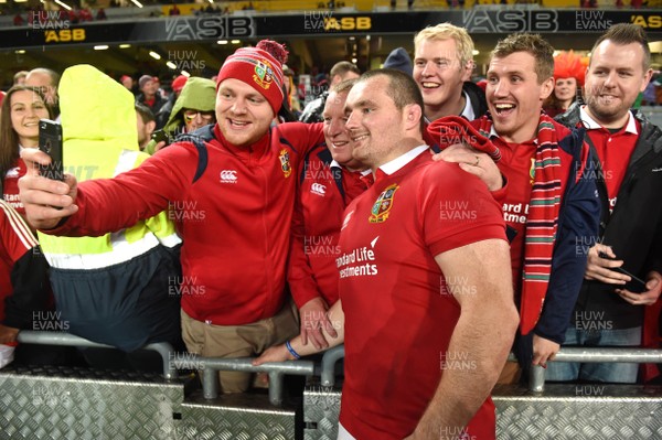 080717 - All Blacks v British & Irish Lions - Third Test - Ken Owens of British & Irish Lions at the end of the game