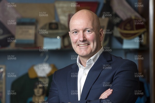 261118 - Cardiff Blues - Picture shows new Cardiff Blues Chairman Alun Jones, who is Managing Partner of Hugh James Solicitors