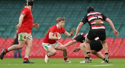 170426 - Amman United v Pontypool United, Road to Principality Finals, Boys U18 Cup Final - Iwan Bull of Amman United 