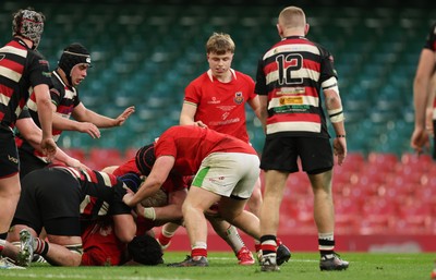 170426 - Amman United v Pontypool United, Road to Principality Finals, Boys U18 Cup Final - Iwan Bull of Amman United 