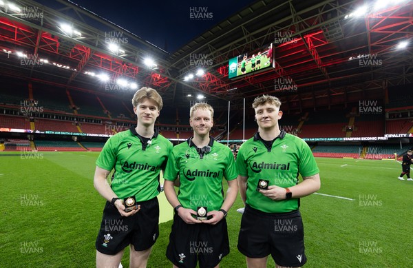 170426 - Amman United v Pontypool United, Road to Principality Finals, Boys U18 Cup Final - Match officials