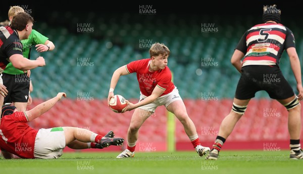 170426 - Amman United v Pontypool United, Road to Principality Finals, Boys U18 Cup Final - Iwan Bull of Amman United 