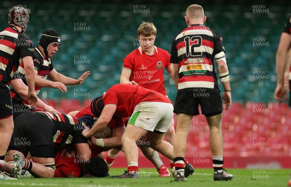 170426 - Amman United v Pontypool United, Road to Principality Finals, Boys U18 Cup Final - Iwan Bull of Amman United 