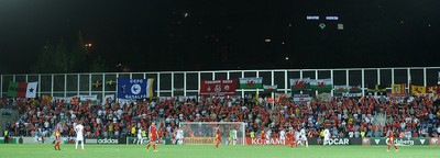 090914 - Andorra v Wales - 2016 Euro Qualifier -Wales fans