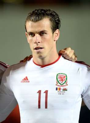 090914 - Andorra v Wales - 2016 Euro Qualifier -Gareth Bale of Wales