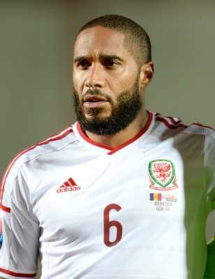 090914 - Andorra v Wales - 2016 Euro Qualifier -Ashley Williams of Wales