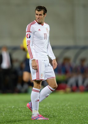 090914 - Andorra v Wales - 2016 Euro Qualifier -Gareth Bale of Wales