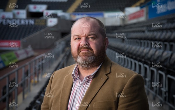 100316 - New Ospreys Managing Director Andrew Millward at the Liberty Stadium, Swansea