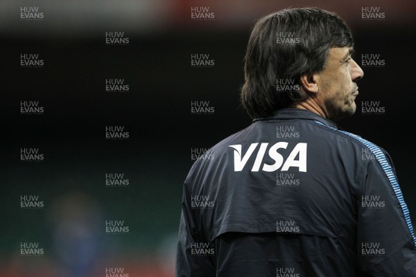 151113 - Argentina Captains Run - Head Coach Daniel Hourcade