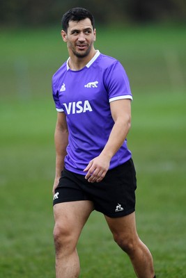 061125 - Argentina Rugby Training - Matias Moroni during training ahead his sides upcoming match against Wales