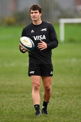 061125 - Argentina Rugby Training - Gonzalo Bertranou during training ahead of his sides upcoming match against Wales