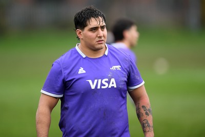 061125 - Argentina Rugby Training - Francisco Coria Marchetti during training ahead of his sides upcoming match against Wales