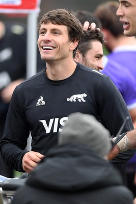 061125 - Argentina Rugby Training - Gonzalo Bertranou during training ahead of his sides upcoming match against Wales