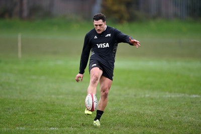 061125 - Argentina Rugby Training - Rodrigo Isgro during training ahead of his sides upcoming match against Wales