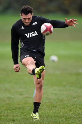 061125 - Argentina Rugby Training - Rodrigo Isgro during training ahead of his sides upcoming match against Wales