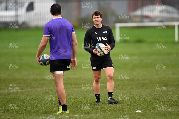 061125 - Argentina Rugby Training - Gonzalo Bertranou during training ahead of his sides upcoming match against Wales