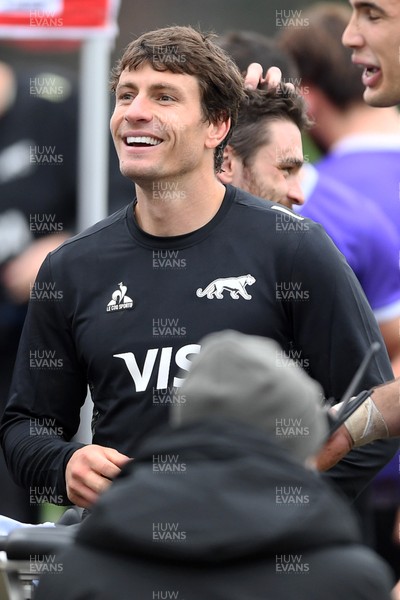 061125 - Argentina Rugby Training - Gonzalo Bertranou during training ahead of his sides upcoming match against Wales