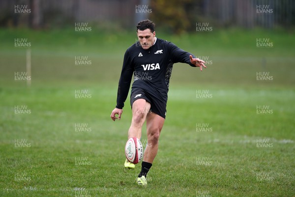 061125 - Argentina Rugby Training - Rodrigo Isgro during training ahead of his sides upcoming match against Wales