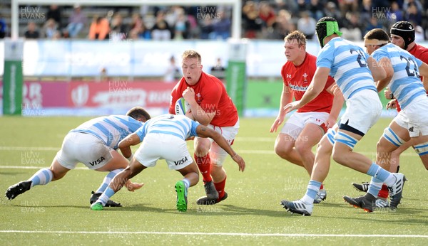 040619 - Argentina U20 v Wales U20 - World Rugby Under 20 Championship -  Jac Morgan of Wales