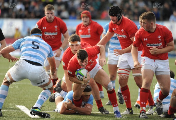 040619 - Argentina U20 v Wales U20 - World Rugby Under 20 Championship -  Ryan Conbeer of Wales