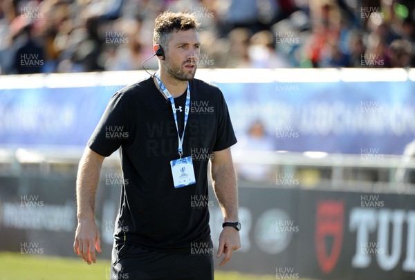 040619 - Argentina U20 v Wales U20 - World Rugby Under 20 Championship -  Defence coach Andrew Bishop