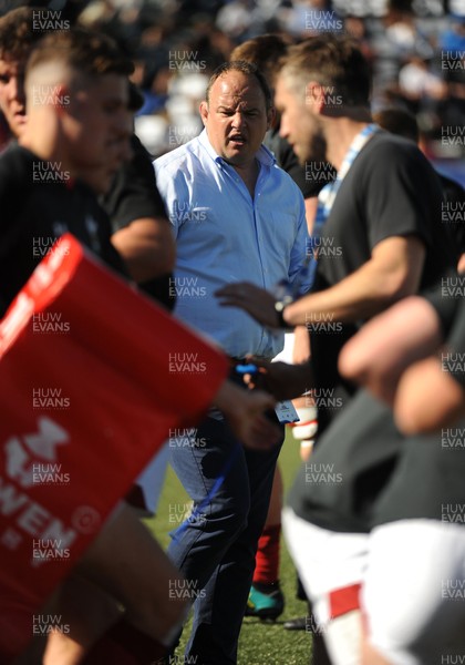 040619 - Argentina U20 v Wales U20 - World Rugby Under 20 Championship -  Wales U20 head coach Gareth Williams