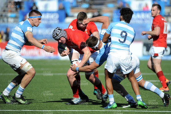 040619 - Argentina U20 v Wales U20 - World Rugby Under 20 Championship -  Jac Price of Wales