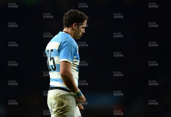 251015 - Argentina v Australia - Rugby World Cup Semi Final 2015 -Joaquin Tuculet of Argentina looks dejected