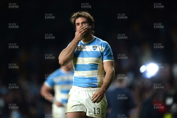 251015 - Argentina v Australia - Rugby World Cup Semi Final 2015 -Marcelo Bosch of Argentina at the end of the game