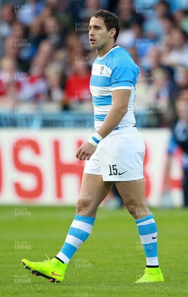 250915 - Argentina v Georgia - Rugby World Cup - Joaquin Tuculet of Argentina