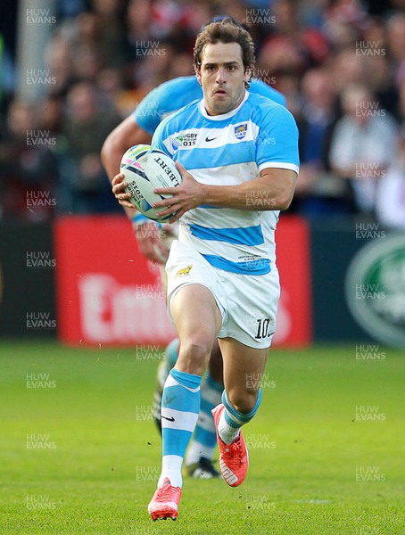 250915 - Argentina v Georgia - Rugby World Cup - Nicolas Sanchez of Argentina