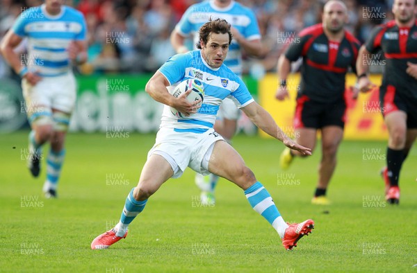 250915 - Argentina v Georgia - Rugby World Cup - Nicolas Sanchez of Argentina