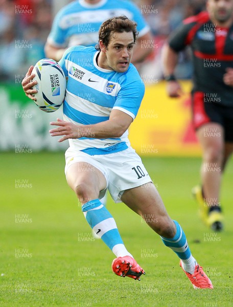 250915 - Argentina v Georgia - Rugby World Cup - Nicolas Sanchez of Argentina