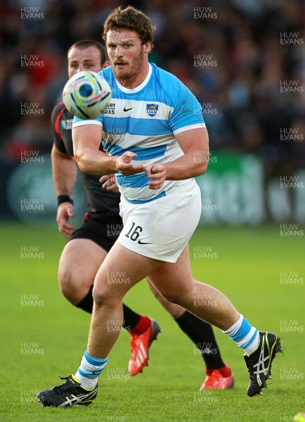 250915 - Argentina v Georgia - Rugby World Cup - Julian Montoya of Argentina