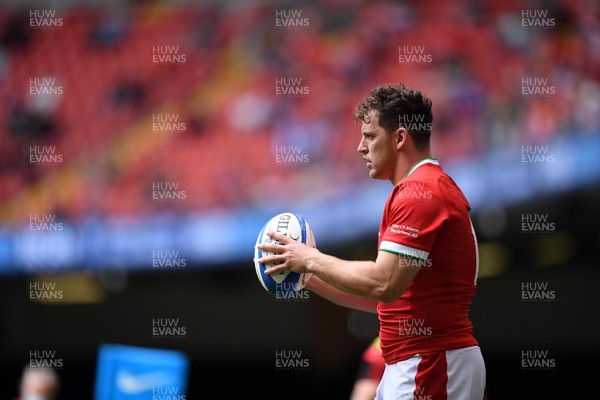 100721 - Argentina v Wales - International Rugby - Ryan Elias of Wales