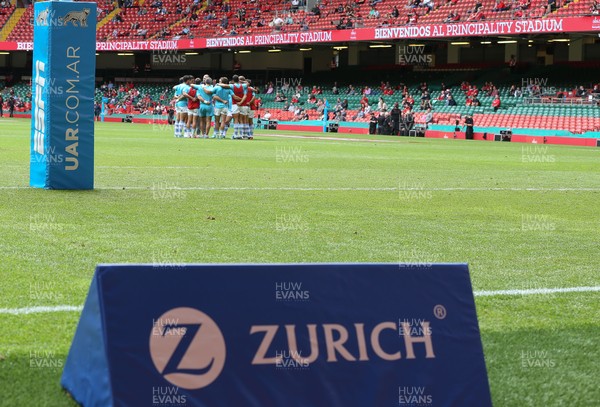 100721 - Argentina v Wales, Summer International First Test - Argentinian branding at the stadium