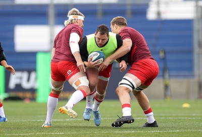 110726 - Argentina v Wales - Nations Championship - Ryan Elias of Wales 