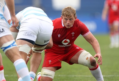110726 - Argentina v Wales - Nations Championship - Jac Morgan of Wales 