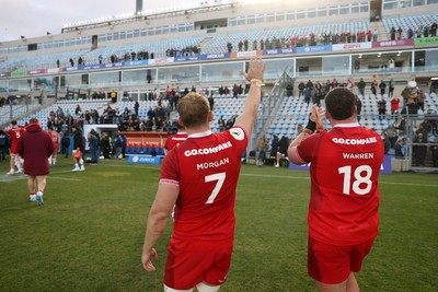 110726 - Argentina v Wales - Nations Championship - Jac Morgan of Wales at full time