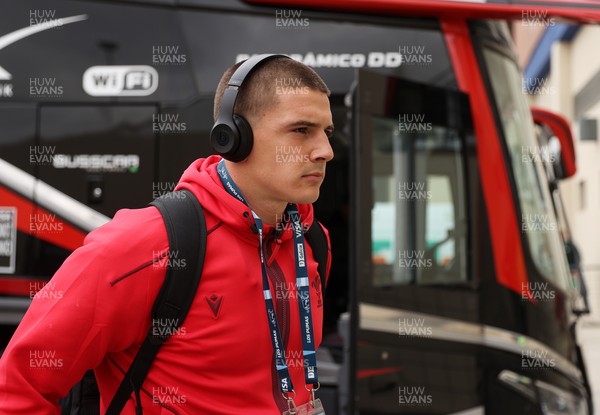 110726 - Argentina v Wales - Nations Championship - Joe Hawkins of Wales 