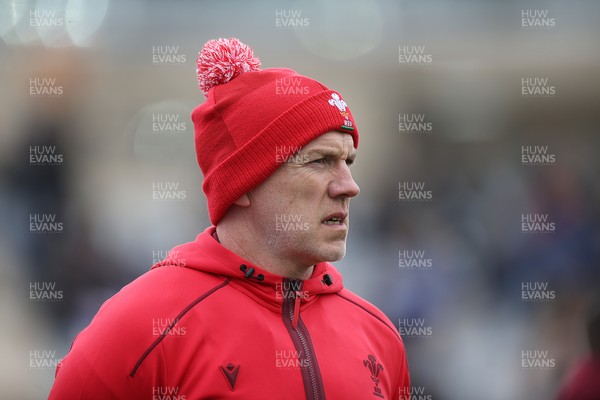110726 - Argentina v Wales - Nations Championship - Wales Head Coach Steve Tandy 