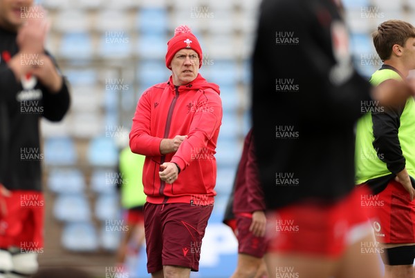 110726 - Argentina v Wales - Nations Championship - Wales Head Coach Steve Tandy 